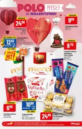 Gazetka promocyjna PoloMarket - Gazetka pomocyjna - Gazetka - ważna od 14.02 do 14.02.2023 - strona 22 - produkty: Ser, Praliny, Raffaello, Ferrero Rocher, Czekolada mleczna, Czekolada, Znicz, Ferrero, Merci, Fa
