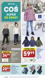 Gazetka promocyjna Aldi - Zaplanuj zakupy wcześniej - Gazetka - ważna od 15.10 do 15.10.2022 - strona 2 - produkty: Kurtka, Karp, Skarpetki, Wełna, Dzieci, Pocopiano