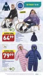 Gazetka promocyjna Aldi - Zaplanuj zakupy wcześniej - Gazetka - ważna od 15.10 do 15.10.2022 - strona 3 - produkty: Kurtka, Kombinezon, Dzieci, Pocopiano