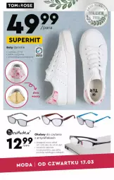 Gazetka promocyjna Biedronka - Okazje tygodnia - Gazetka - ważna od 30.03 do 30.03.2022 - strona 25 - produkty: Por, Buty, Moda, Okulary do czytania