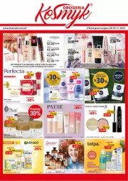 Gazetka promocyjna Kosmyk - Gazetka - Gazetka - ważna od 30.11 do 30.11.2022 - strona 1 - produkty: Makijaż, Nivea Men, Ser, Por, Puf, Mus, Gra, Produkty do makijażu, Sati, Tusz, PAESE, Tołpa, Chusteczki, Puder, Max Factor, Mustela, Nivea, Podkład, Fa