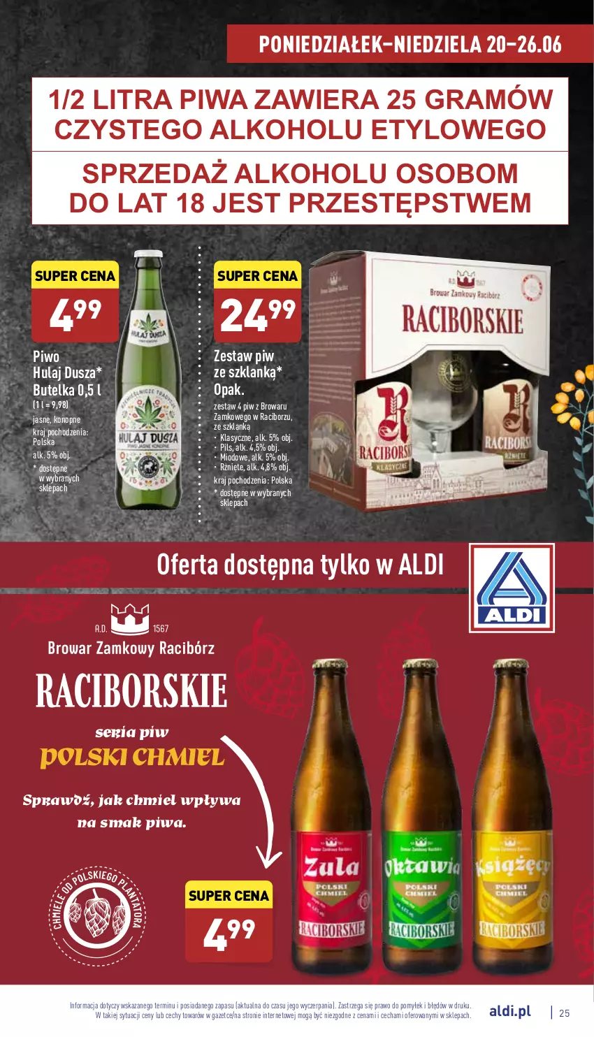 Gazetka promocyjna Aldi - Katalog spożywczy - ważna 20.06 do 26.06.2022 - strona 25 - produkty: Gra, Piwa, Piwo, Ser