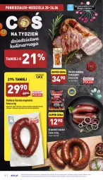Gazetka promocyjna Aldi - Katalog spożywczy - Gazetka - ważna od 26.06 do 26.06.2022 - strona 20 - produkty: Gin, Lodówka, Boczek, Kiełbasa