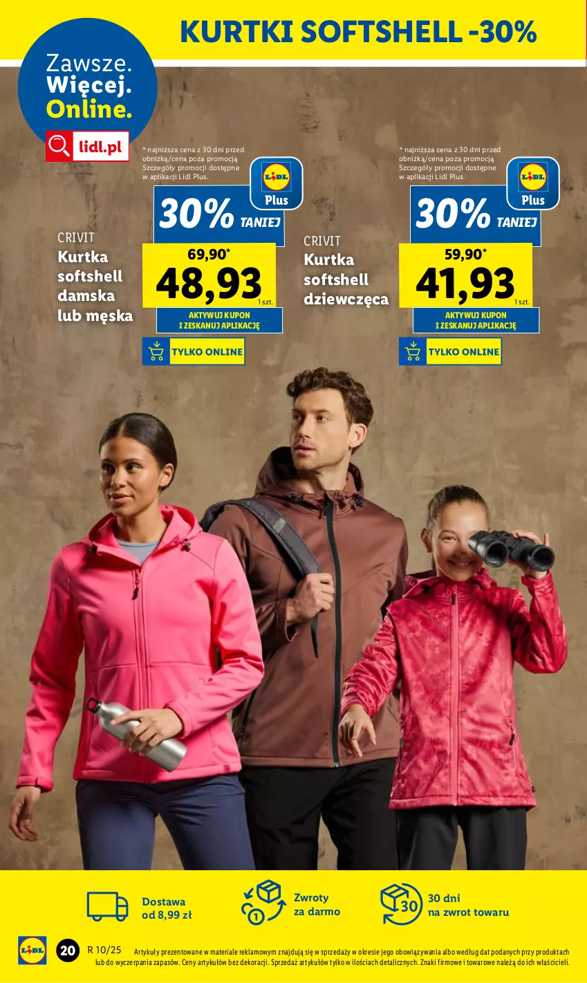 Gazetka promocyjna Lidl - GAZETKA - ważna 03.03 do 08.03.2025 - strona 42 - produkty: Kurtka, Kurtka softshell