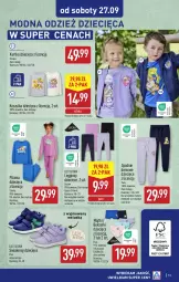 Gazetka promocyjna Aldi - Artykuły przemysłowe i tekstylia - Gazetka - ważna od 27.09 do 27.09.2025 - strona 13 - produkty: Ser, Gin, Sneakersy, Majtki, Kurtka, Kosz, Koszulka, Dres, Wełna, Legginsy, Dzieci, Spodnie, Spodnie dresowe, Bokserki, Piżama, Kurtka dziecięca