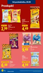Gazetka promocyjna Lidl - GAZETKA - Gazetka - ważna od 01.10 do 01.10.2025 - strona 48 - produkty: Ketchup, Cheetos, Ser, Gry, Chipsy, Chrupki, Lay’s