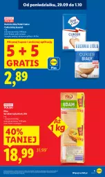 Gazetka promocyjna Lidl - GAZETKA - Gazetka - ważna od 01.10 do 01.10.2025 - strona 5 - produkty: Ser, Gra, Cukier, Kuchnia, Pilos, Edam