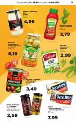 Gazetka promocyjna Netto - Gazetka spożywcza - Gazetka - ważna od 04.06 do 04.06.2022 - strona 13 - produkty: Piec, Majonez, Ketchup, Krakus, Ser, Oliwki, Pudliszki, Pomidory, Groszek
