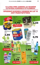 Gazetka promocyjna Netto - Gazetka spożywcza - Gazetka - ważna od 04.06 do 04.06.2022 - strona 17 - produkty: Piwa, Piwo, Sok, Gra, Napój energetyczny, Somersby, Tyskie, Tatra, Oshee, Woda, Napój, Kozel
