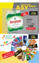 Gazetka promocyjna Netto - Gazetka spożywcza - Gazetka - ważna od 04.06 do 04.06.2022 - strona 3 - produkty: Mus, Muszynianka, Woda mineralna, Woda