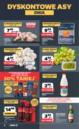 Gazetka promocyjna Netto - Od Czwartku - Gazetka - ważna od 27.09 do 27.09.2025 - strona 2 - produkty: Piwa, Piwo, Piec, Kurczak, Krakus, Ser, Gin, Gra, Coca-Cola, Tarczyński, Pieczarka, Napój gazowany, Kabanos, Wino, Napój, Berlinki, Mleko