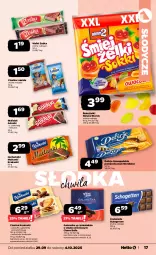 Gazetka promocyjna Netto - Od Poniedziałku - Gazetka - ważna od 04.10 do 04.10.2025 - strona 17 - produkty: Lubisie, Ciastka, Krakus, Ser, Schogetten, Bell, Słodka Chwila, Wafelek, Herbatniki, Czekolada, Galaretka, Delicje, Bella, Gala, Krakuski, Góralki, Nimm2