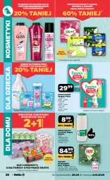 Gazetka promocyjna Netto - Od Poniedziałku - Gazetka - ważna od 04.10 do 04.10.2025 - strona 20 - produkty: Naturell, Gin, Gra, Inka, Pampers, Bols, Bolsius, Majtki, Schwarzkopf, Discreet, Mola, Chusteczki, Always, Szampon, Znicz, Fairy, Pieluchomajtki, Zmywarki, Olej, Wkład olejowy, Naturella, Fa
