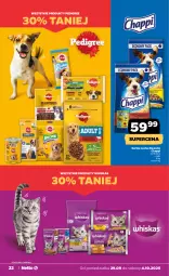 Gazetka promocyjna Netto - Od Poniedziałku - Gazetka - ważna od 04.10 do 04.10.2025 - strona 22 - produkty: Whiskas, Chappi, Drób, Wołowina, Pedigree