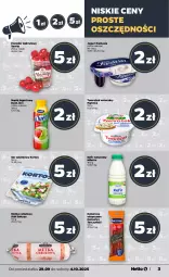 Gazetka promocyjna Netto - Od Poniedziałku - Gazetka - ważna od 04.10 do 04.10.2025 - strona 3 - produkty: Ser, Piątnica, Jogurt, Kefir naturalny, Stół, Napój jogurtowy, Sałat, Tarczyński, Fanta, Kabanos, Napój, Kefir, Fa