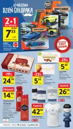 Gazetka promocyjna Intermarche - Gazetka Intermarche - Gazetka - ważna od 04.10 do 04.10.2023 - strona 13 - produkty: Ser, Mus, Old Spice, Dezodorant, T-shirt, Czekolada, Merci, Bokserki