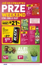 Gazetka promocyjna Aldi - PROMOCJE NA WEEKEND - Gazetka - ważna od 10.07 do 10.07.2021 - strona 5 - produkty: Piwa, Piwo, Sok, Ser, Por, Gra, Chipsy, Tera, Lack, Perła, Precelki, Napój