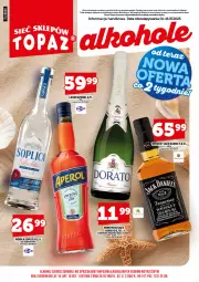 Gazetka promocyjna Topaz - Gazetka - Gazetka - ważna od 16.07 do 16.07.2025 - strona 3 - produkty: Top, Mus, Soplica, Wino musujące, Wódka, Wino, Likier, Aperol