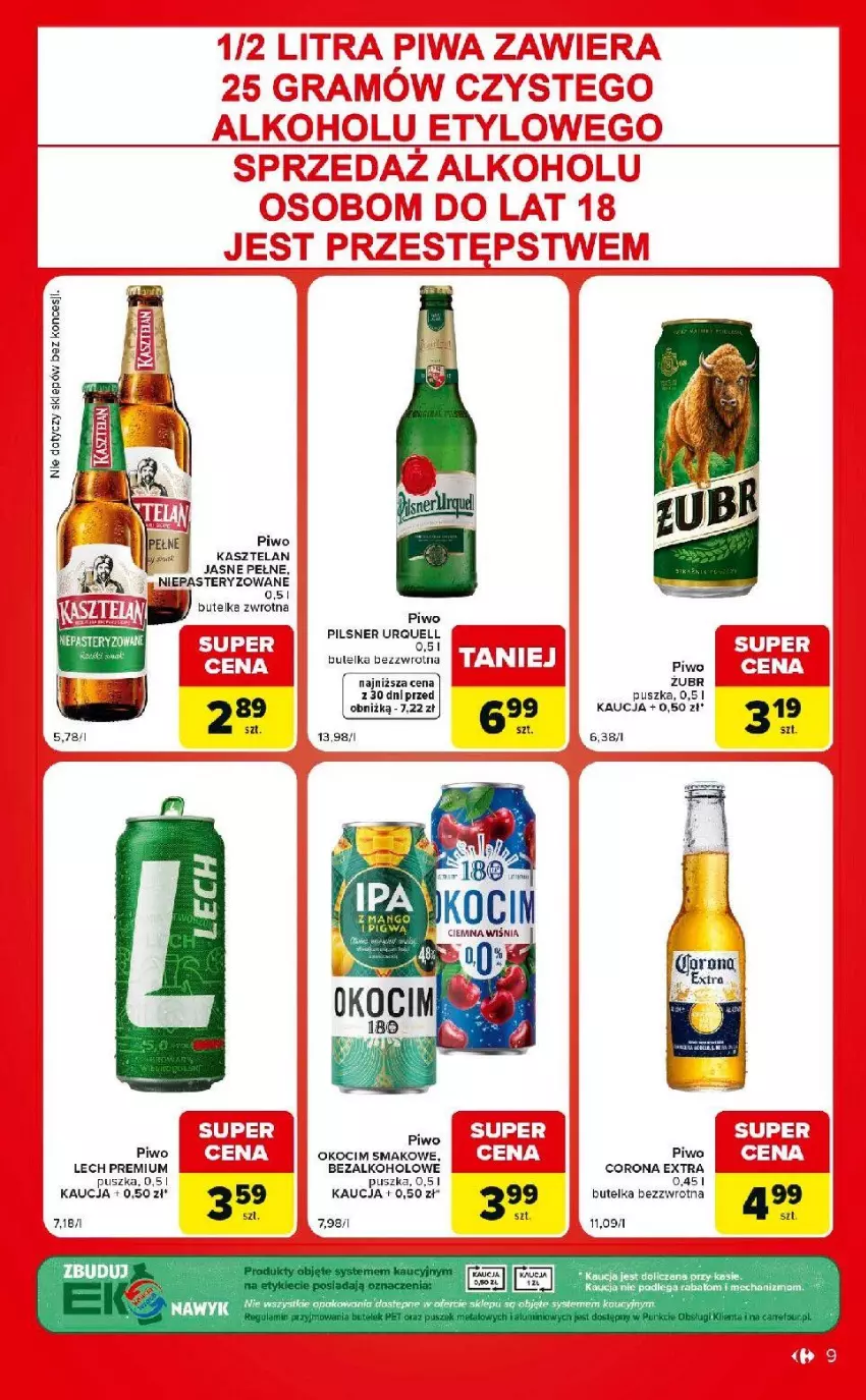 Gazetka promocyjna Carrefour - Gazetka Carrefour Market w SUMIE ekspresowe zakupy - ważna 04.07 do 10.08.2026 - strona 9 - produkty: Corona Extra, Fa, HP, Koc, Mango, Okocim, Pilsner Urquell, Piwa, Piwo, Ser