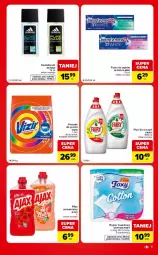 Gazetka promocyjna Carrefour - Gazetka Carrefour Market w SUMIE ekspresowe zakupy - Gazetka - ważna od 10.08 do 10.08.2026 - strona 11 - produkty: Ajax, Papier, Dezodorant, Proszek do prania, Pasta do zębów, Adidas, Papier toaletowy, Vizir, Rolki, Foxy, Fairy, Wino, Blend-a-Med, Fa
