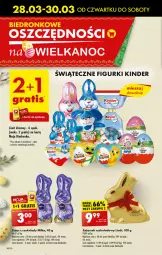 Gazetka promocyjna Biedronka - Od czwartku - Gazetka - ważna od 03.04 do 03.04.2024 - strona 16 - produkty: Gra, Kinder, Lindt, Milka