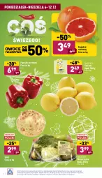 Gazetka promocyjna Aldi - Gazetka - ważna od 12.12 do 12.12.2021 - strona 2 - produkty: Warzywa, Papryka czerwona, Papryka, Cytryny, Owoce, Grejpfrut
