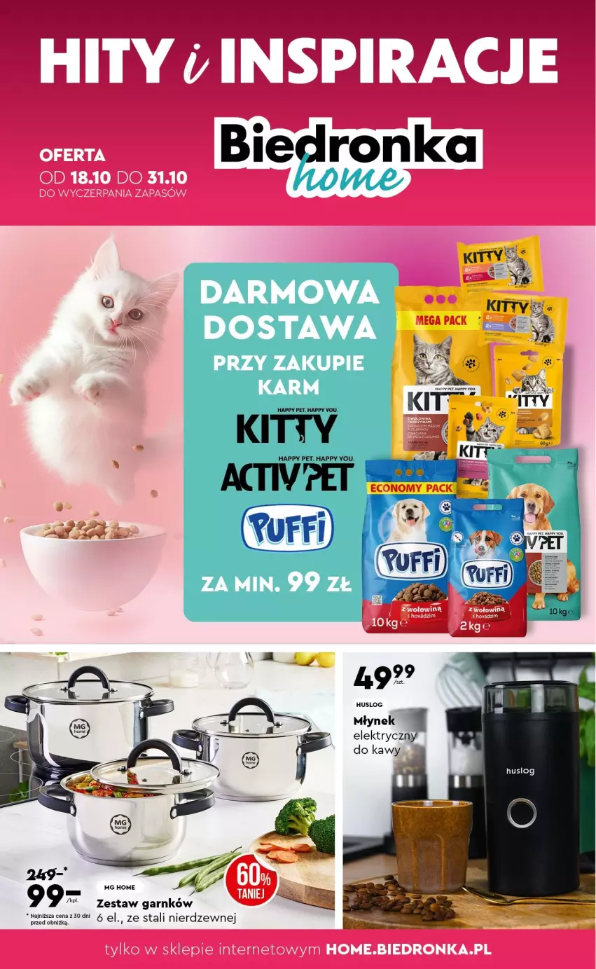 Gazetka promocyjna Biedronka - Okazje Tygodnia - ważna 18.10 do 01.11.2025 - strona 1