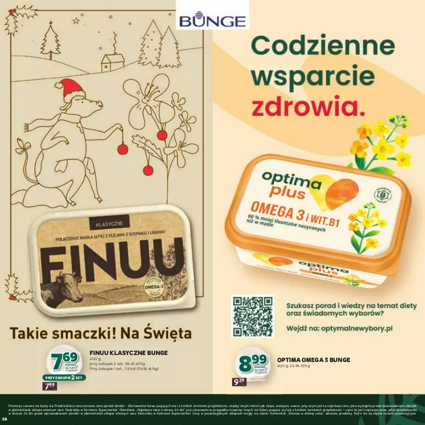Gazetka promocyjna Stokrotka - Katalog Boże Narodzenie! - ważna 11.12 do 29.12.2025 - strona 56 - produkty: Finuu, Mięso, Optima, Owoce, Warzywa