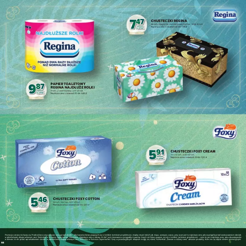 Gazetka promocyjna Stokrotka - Katalog Boże Narodzenie! - ważna 11.12 do 29.12.2025 - strona 66 - produkty: Chusteczki, Foxy, Gin, Mięso, Owoce, Papier, Papier toaletowy, Rolki, Rum, Warzywa