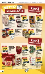 Gazetka promocyjna Netto - Gazetka - ważna od 05.06 do 05.06.2021 - strona 10 - produkty: Sałatka, Koncentrat pomidorowy, Makaron, Sos, Ryba, Pasztet, Dżem, Sałat, Fasola, Szprot, Szprot w sosie, Danie gotowe, Fa