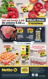 Gazetka promocyjna Netto - Gazetka - ważna od 05.06 do 05.06.2021 - strona 20 - produkty: Piwa, Piwo, Piec, Polędwica, Gra, Pstrąg tęczowy, Jaja, Tyskie, Lipton, Pstrąg, Tuńczyk, Herbata, Rzodkiewka