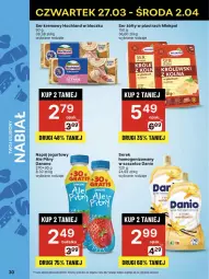 Gazetka promocyjna Delikatesy Centrum - NOWA GAZETKA Delikatesy Centrum od 27 marca! 27.03-2.04.2025 - Gazetka - ważna od 02.04 do 02.04.2025 - strona 30 - produkty: Ser, Danone, Jogurt, Napój jogurtowy, Serek homogenizowany, Serek, Hochland, Danio, Napój, Fa
