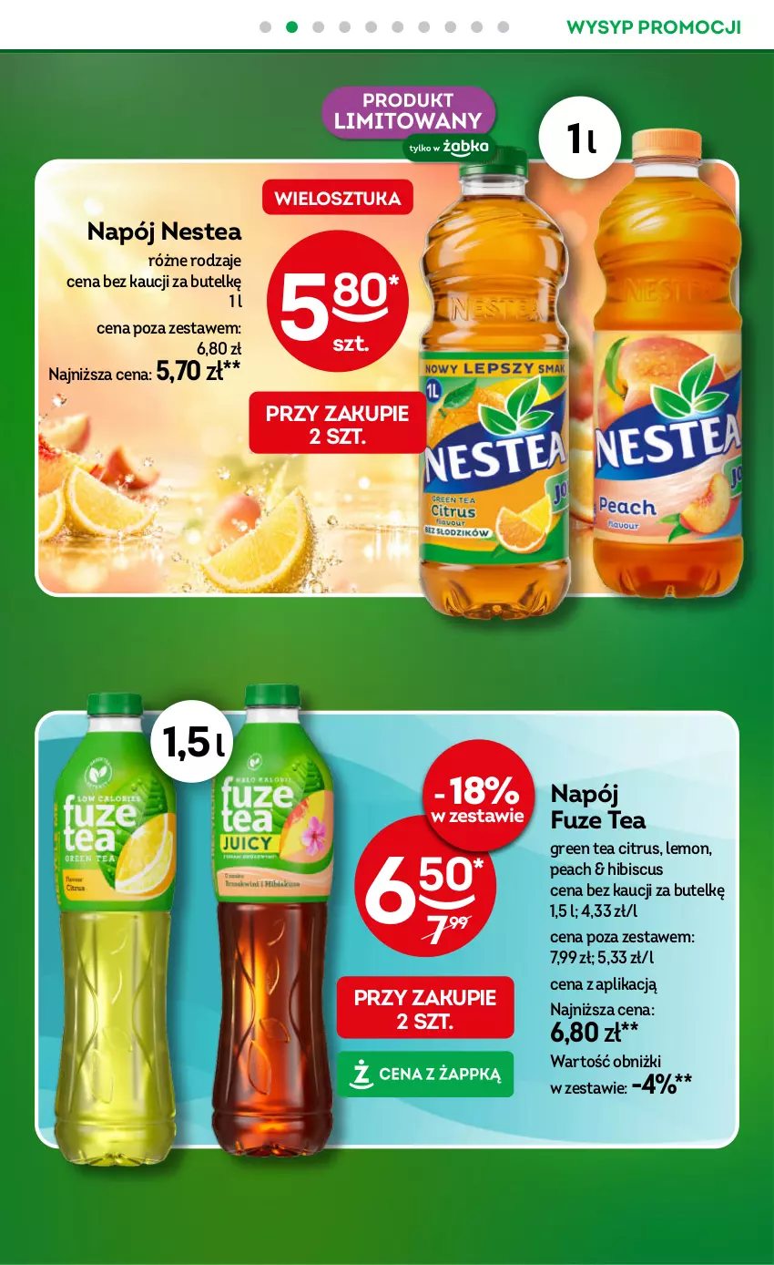 Gazetka promocyjna Żabka - gazetka-promocyjna-43-44-2026 - ważna 21.10 do 03.11.2026 - strona 21 - produkty: Napój, Nestea