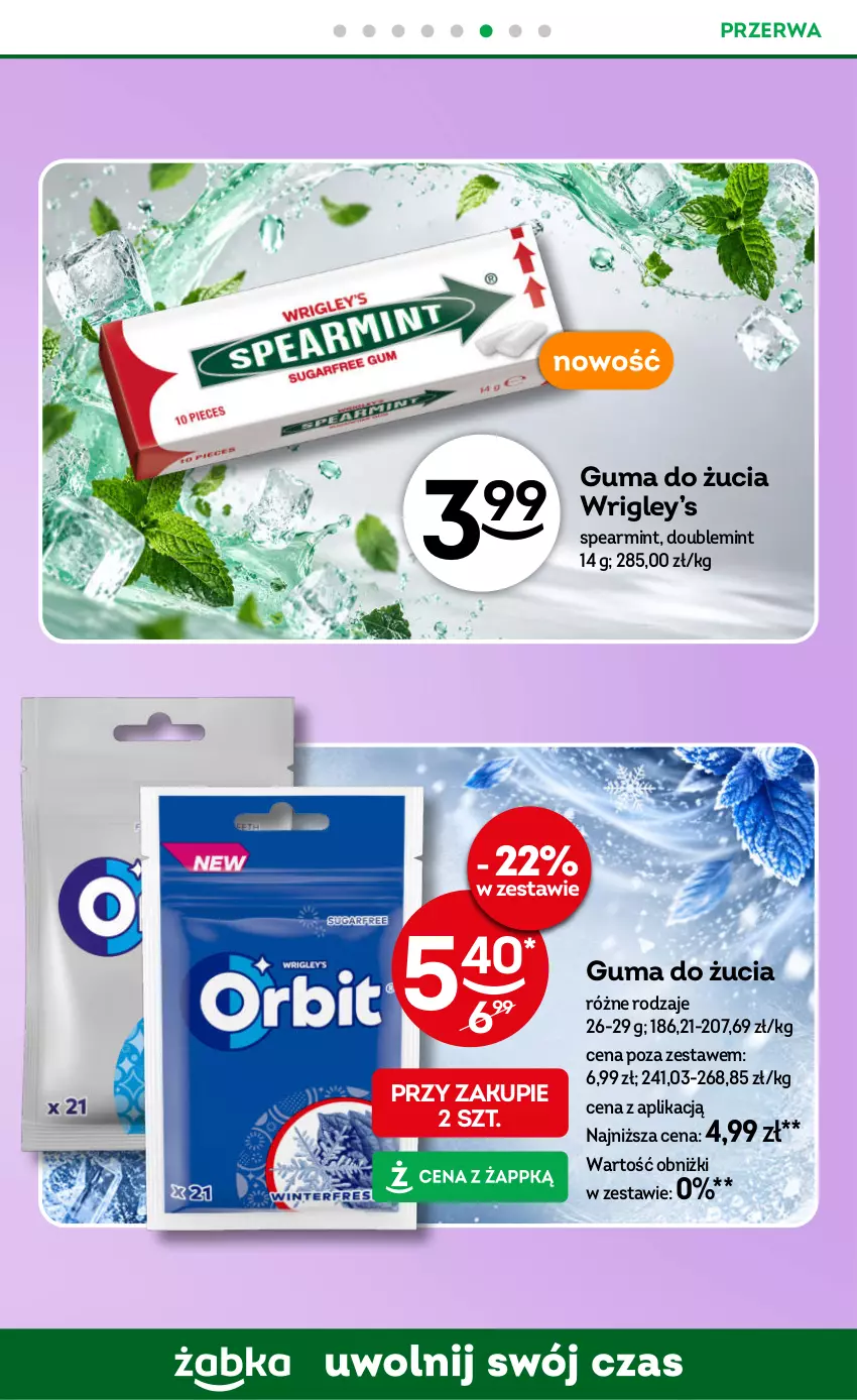 Gazetka promocyjna Żabka - gazetka-promocyjna-43-44-2026 - ważna 21.10 do 03.11.2026 - strona 51 - produkty: Guma do żucia