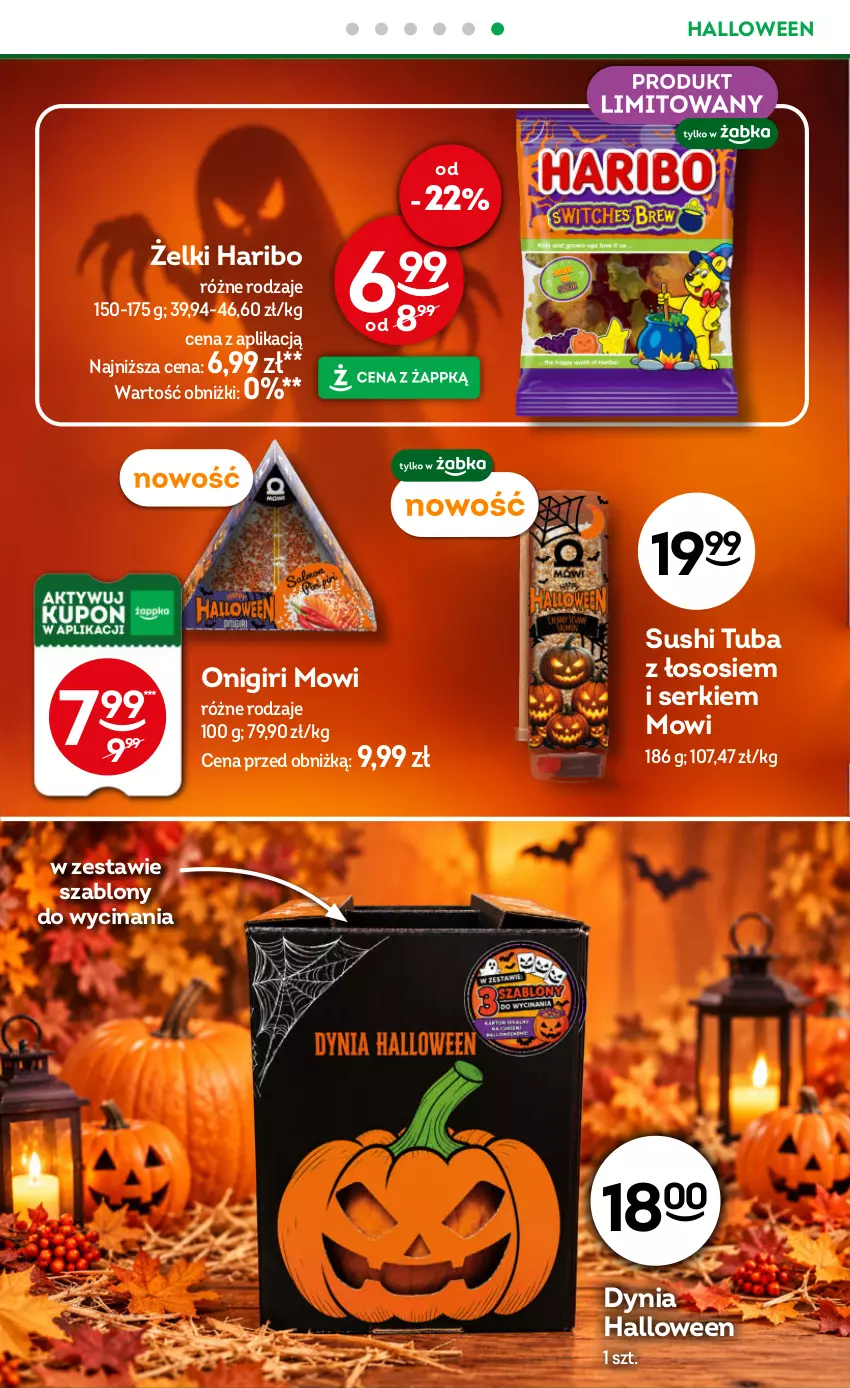 Gazetka promocyjna Żabka - gazetka-promocyjna-43-44-2026 - ważna 21.10 do 03.11.2026 - strona 9 - produkty: Haribo, Ser, Sos, Sushi