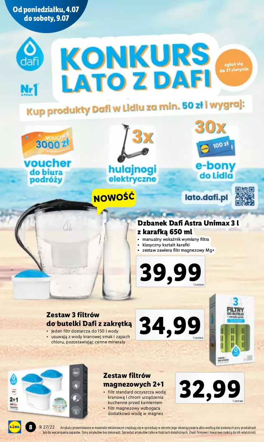 Gazetka promocyjna Lidl - GAZETKA - ważna 04.07 do 09.07.2022 - strona 12 - produkty: Dzbanek, Filtr magnezowy, Magnez