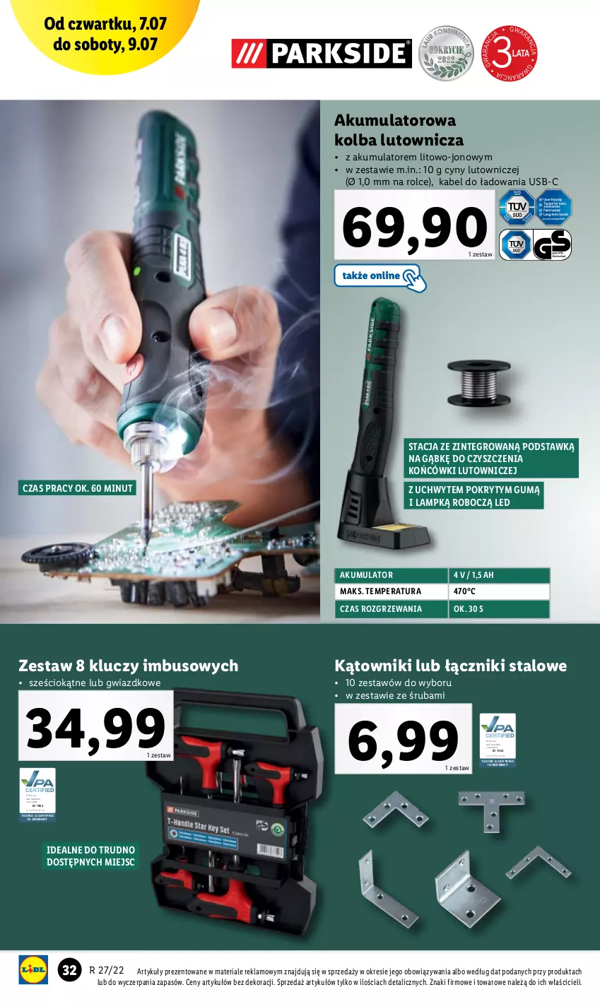 Gazetka promocyjna Lidl - GAZETKA - ważna 04.07 do 09.07.2022 - strona 36 - produkty: Akumulator, Control