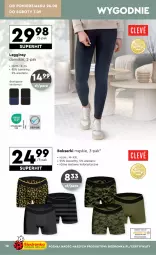 Gazetka promocyjna Biedronka - Okazje tygodnia - Gazetka - ważna od 07.09 do 07.09.2024 - strona 10 - produkty: Ser, Gin, Legginsy, Bokserki, Fa