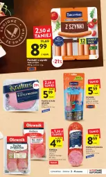Gazetka promocyjna Intermarche - Gazetka Intermarche - Gazetka - ważna od 08.03 do 08.03.2023 - strona 17 - produkty: Krakus, Gry, Parówki, Parówki z szynki, Szynka, Tarczyński, Kiełbasa, Olewnik