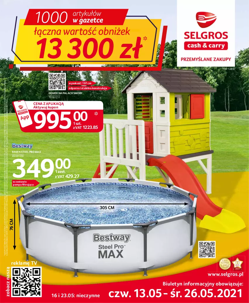 Gazetka promocyjna Selgros - Oferta przemysłowa - ważna 13.05 do 26.05.2021 - strona 1 - produkty: LG, Por, Sok