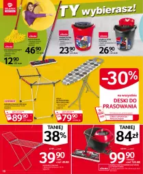Gazetka promocyjna Selgros - Oferta przemysłowa - Gazetka - ważna od 26.05 do 26.05.2021 - strona 18 - produkty: Mop, Asus, Deska do prasowania, Rama, Wiadro, Suszarka