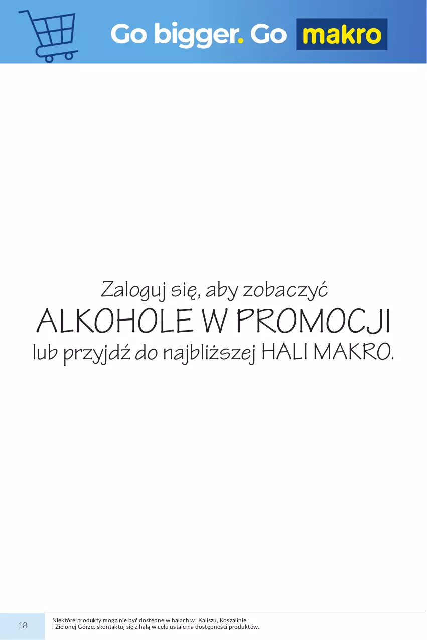 Gazetka promocyjna Makro - Mega oferty dla Twojego Sklepu - ważna 01.09 do 14.09.2026 - strona 18 - produkty: Alkohole, Brandy, Gra, JBL, Kosz, Likier, Ser, Szal, Whisky, Wódka