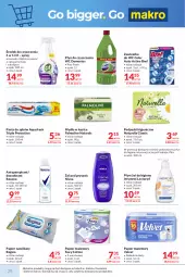 Gazetka promocyjna Makro - Mega oferty dla Twojego Sklepu - Gazetka - ważna od 14.09 do 14.09.2026 - strona 20 - produkty: Domestos, Naturell, Gin, Cif, Palmolive, Papier, Zawieszka do wc, Lactacyd, Rexona, Bref, Aquafresh, Dezodorant, Szal, Pasta do zębów, Kosz, Płyn do czyszczenia wc, Papier toaletowy, Velvet, Podpaski, Foxy, Płyn do higieny intymnej, Mydło, Herbata, Antyperspirant, Nivea, Naturella