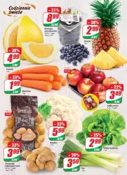 Gazetka promocyjna Dino - Gazetka - Gazetka - ważna od 23.03 do 23.03.2021 - strona 13 - produkty: Kalafior, Ziemniaki, Pomelo, Jabłka