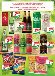 Gazetka promocyjna Dino - Gazetka - Gazetka - ważna od 23.03 do 23.03.2021 - strona 17 - produkty: Piwo, Namysłów, Chipsy, Carlsberg, Redd's, Crunchips, Karmi