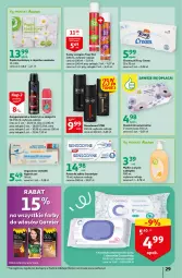 Gazetka promocyjna Auchan - Gazetka Rewelacyjne Marki Auchan Hipermarket Auchan - Gazetka - ważna od 01.02 do 01.02.2023 - strona 29 - produkty: Mydło w płynie, Rum, Papier, Dezodorant, Str8, Pasta do zębów, Papier toaletowy, Chusteczki, Szampon, Garnier, Dzieci, Foxy, Mydło, Suchy szampon, Wkładki, Antyperspirant, Sensodyne, Fa