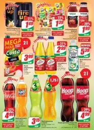 Gazetka promocyjna Dino - Gazetka 18 - Gazetka - ważna od 09.05 do 09.05.2023 - strona 2 - produkty: Hoop, Sok, Napój energetyczny, Leon, Napój gazowany, Kotlin, Sok pomidorowy, Owoce, Woda, Napój, Kokos, Hortex