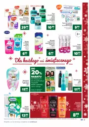 Gazetka promocyjna Carrefour - Gazetka Carrefour - Gazetka - ważna od 19.12 do 19.12.2021 - strona 21 - produkty: Mydło w płynie, Elseve, Gin, BIC, Płyn do płukania jamy ustnej, Listerine, Papier, Pieluchy, Dezodorant, Majtki, Pasta do zębów, Papier toaletowy, L’Oréal, Cleanic, Płyn do płukania, Huggies, Płatki kosmetyczne, Szampon, Garnier, Nike, Pieluchomajtki, Mydło, Wkładki, Sensodyne