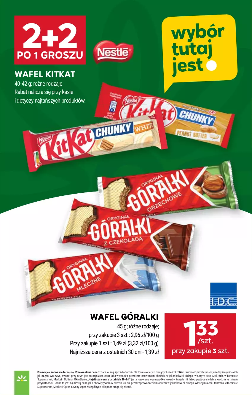 Gazetka promocyjna Stokrotka - Supermarket - ważna 11.06 do 17.06.2026 - strona 32 - produkty: Góralki, HP