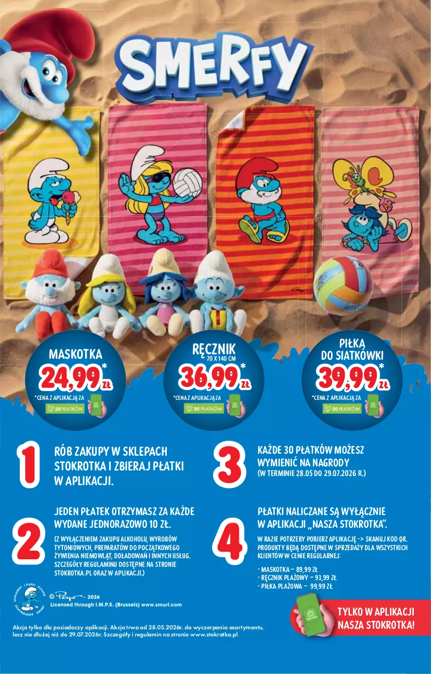 Gazetka promocyjna Stokrotka - Supermarket - ważna 11.06 do 17.06.2026 - strona 40 - produkty: Mięso, Optima, Owoce, Ręcznik, Warzywa